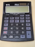 M&G Desktop Calculator MGC-01 ADG9875911 – 12-Digit Display, 112 Steps Check & Correct, Dual Power - Image 4